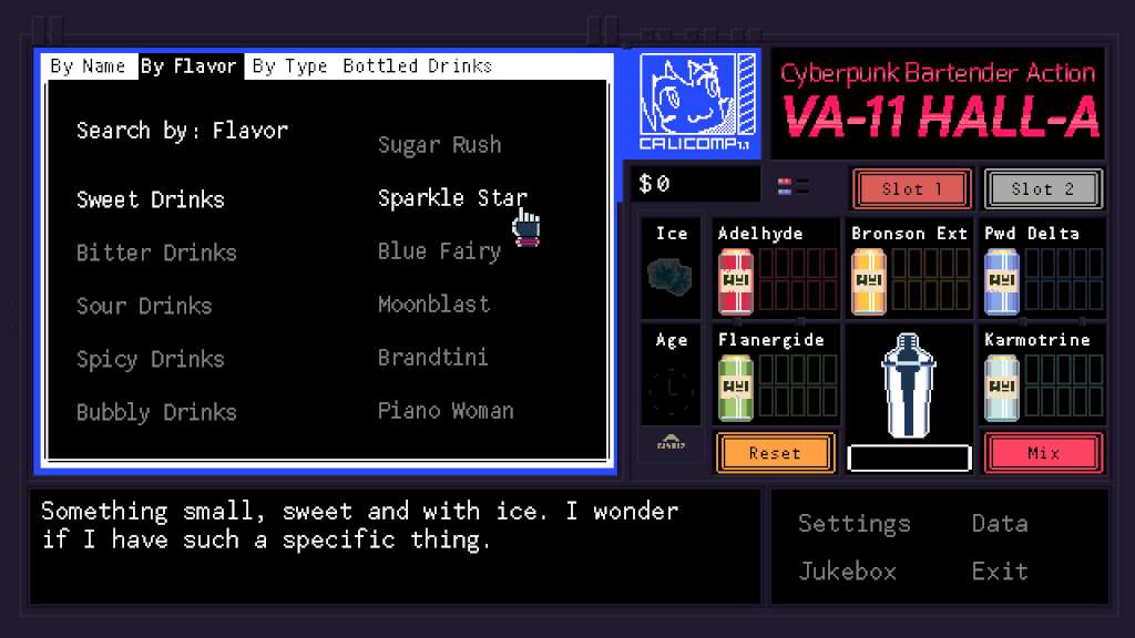 VA-11 Hall-A: Cyberpunk Bartender Action Steam CD Key