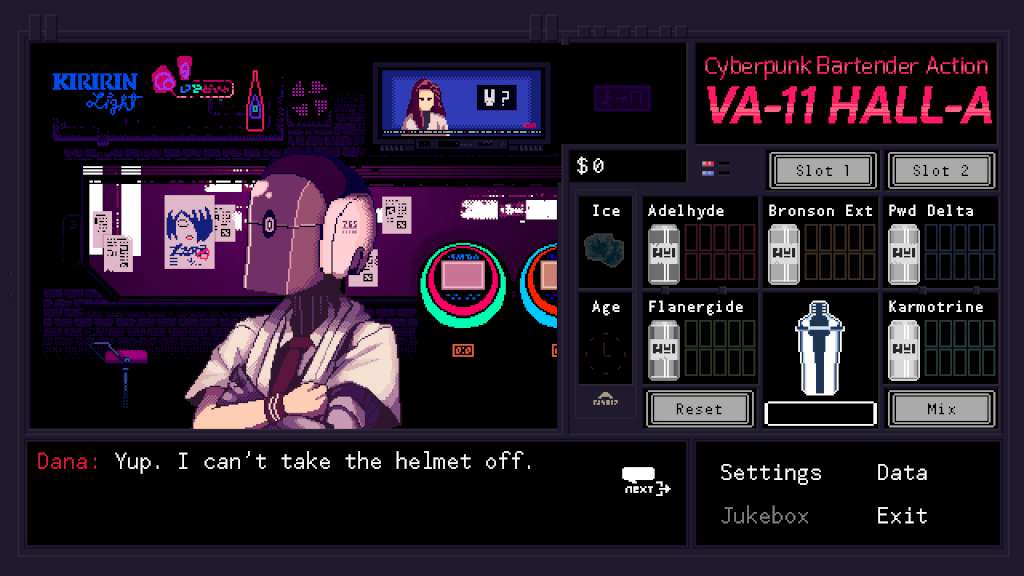 VA-11 Hall-A: Cyberpunk Bartender Action Steam CD Key