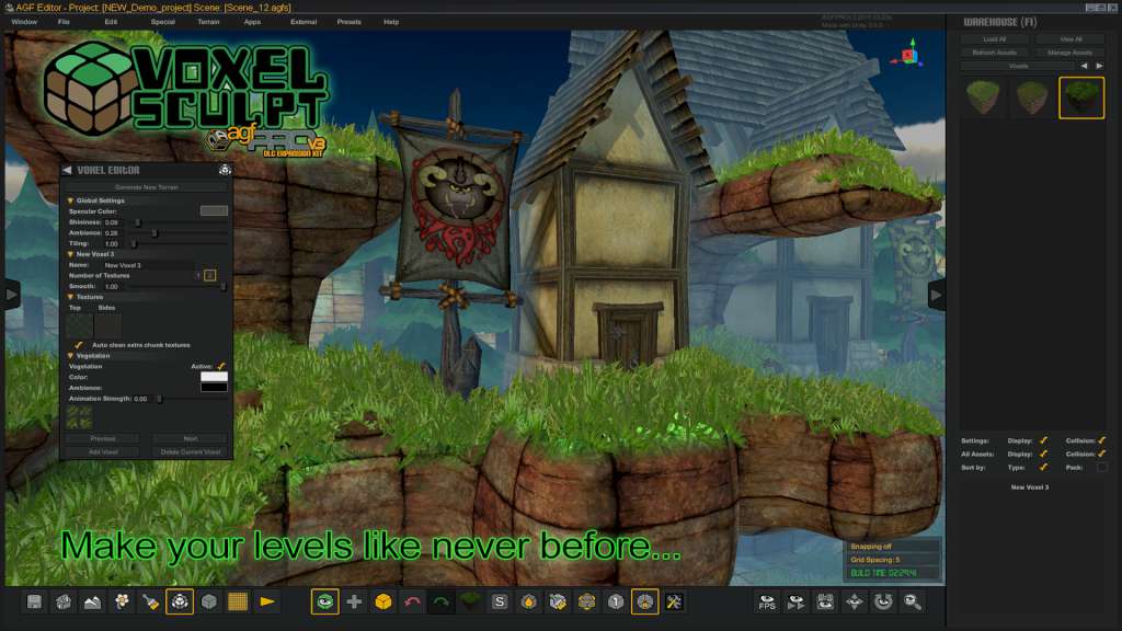 Axis Game Factory's AGFPRO - Voxel Sculpt DLC Steam CD Key | PlayNate