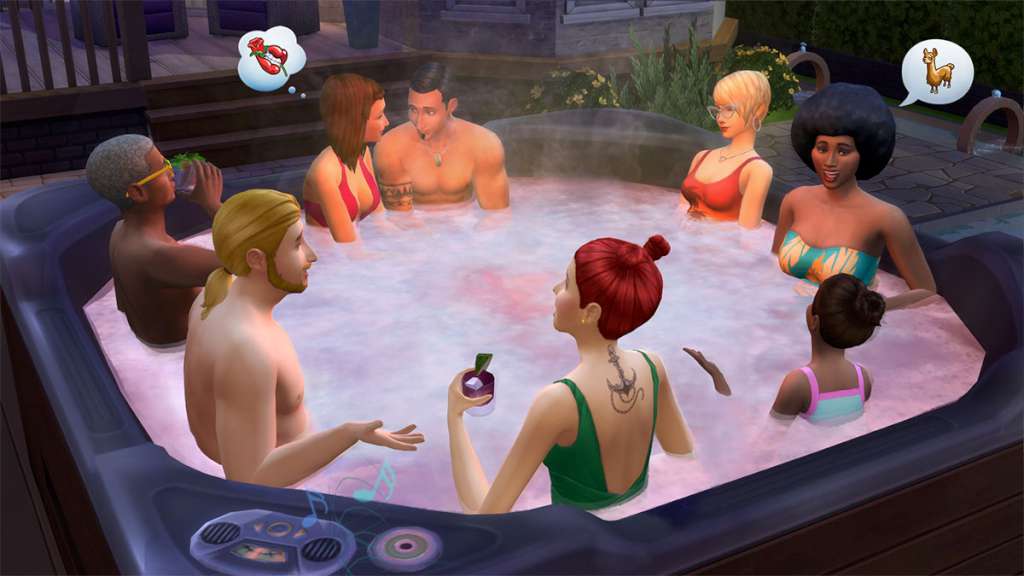 The Sims 4 Bundle: Spa Day & Perfect Patio Stuff Expansion Pack Origin CD Key | PlayNate