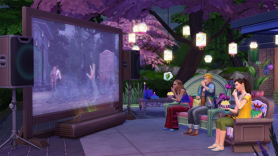 The Sims 4 - Movie Hangout Stuff DLC EU Origin CD Key | PlayNate