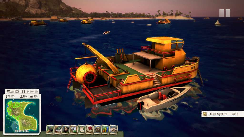 Tropico 5 - Waterborne DLC Ubisoft Connect CD Key