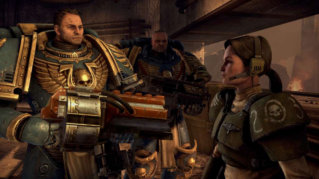 Warhammer 40,000: Space Marine - Golden Relic Chainsword Steam CD Key