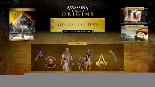 Assassin's Creed: Origins Gold Edition EMEA Ubisoft Connect CD Key | PlayNate