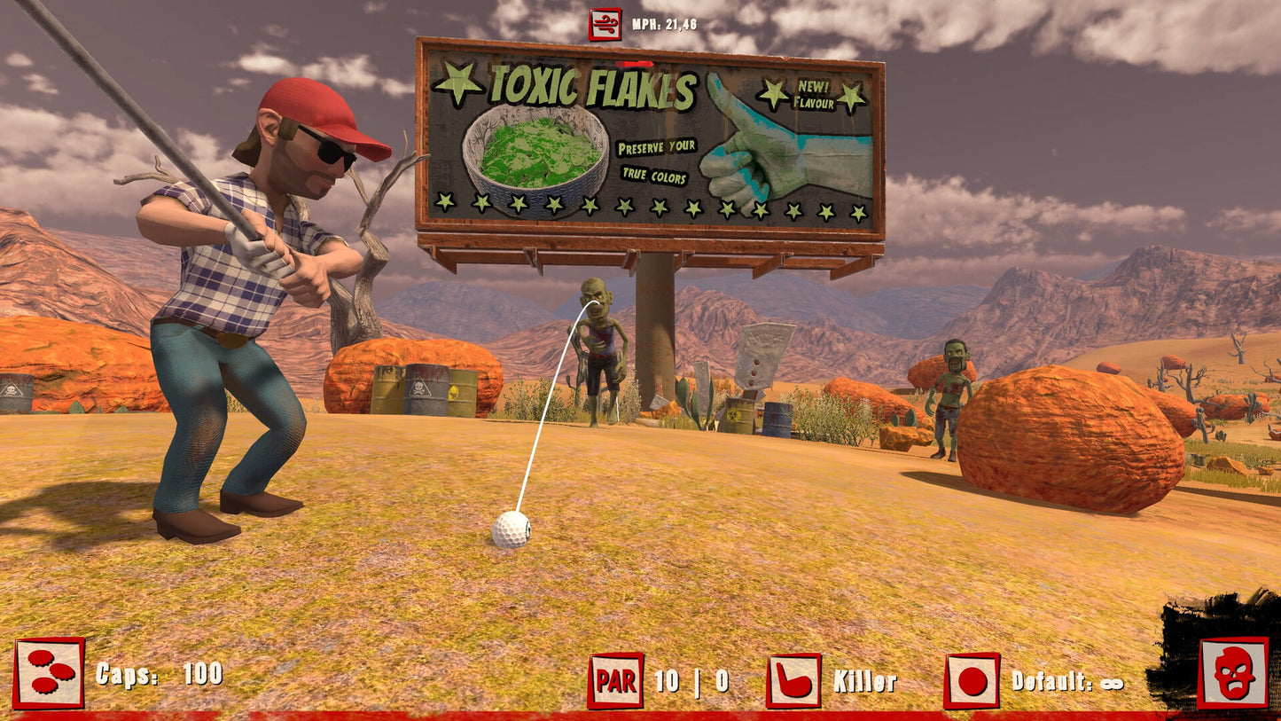 Golf VS Zombies EU PS4 CD Key