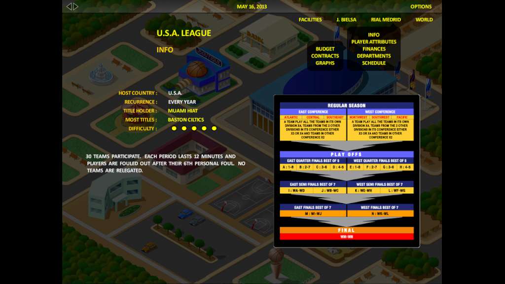 World Basketball Tycoon EN Language Only Steam CD Key