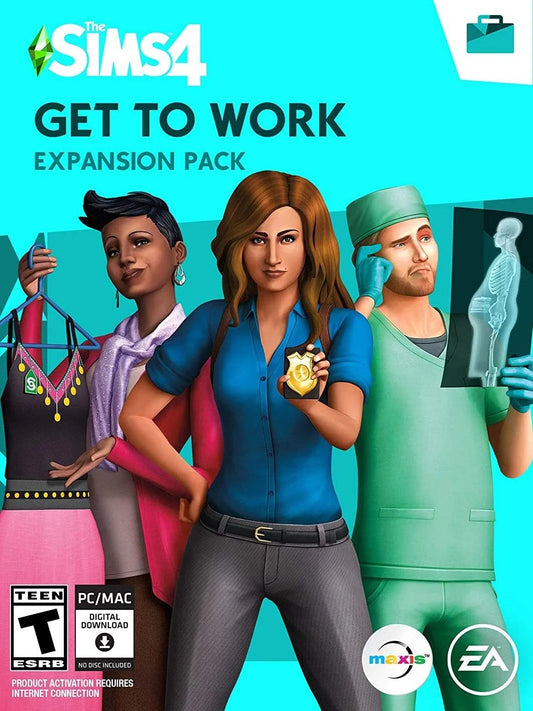 The Sims 4: Get to Work PC EA App Key GLOBAL