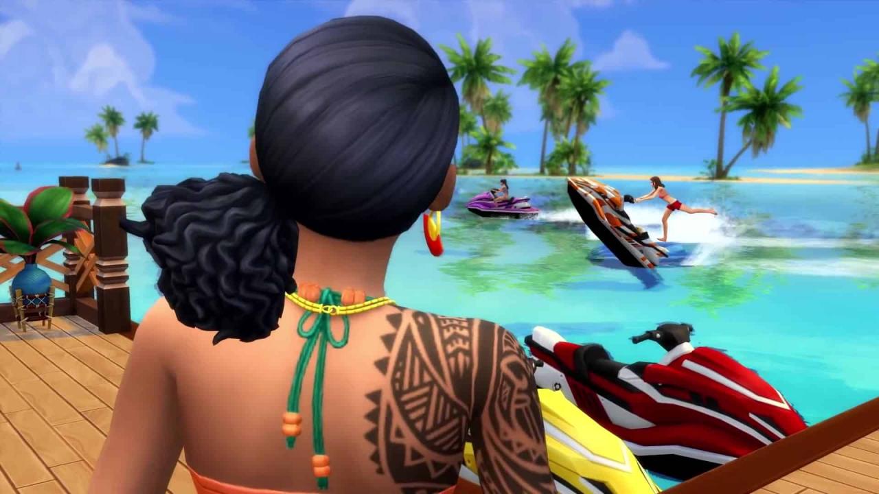 The Sims 4 - Island Living DLC XBOX One CD Key