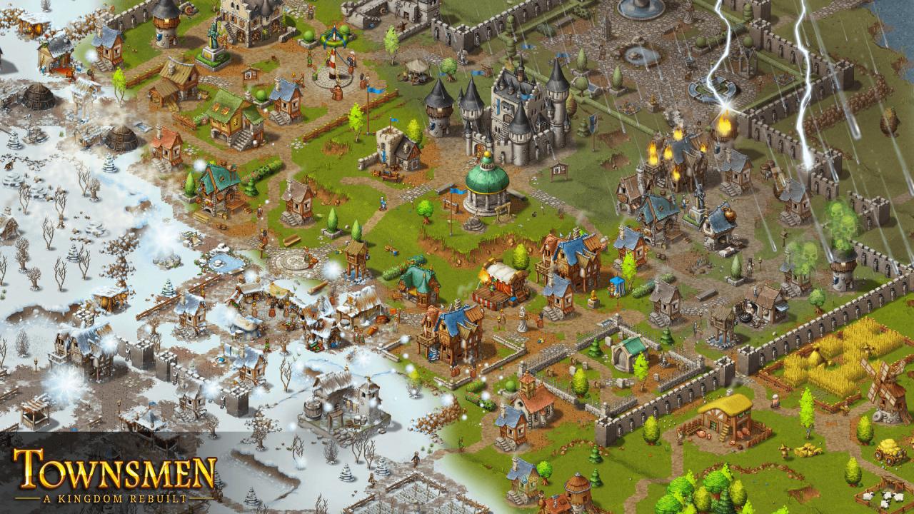 Townsmen - A Kingdom Rebuilt EU PS4 CD Key