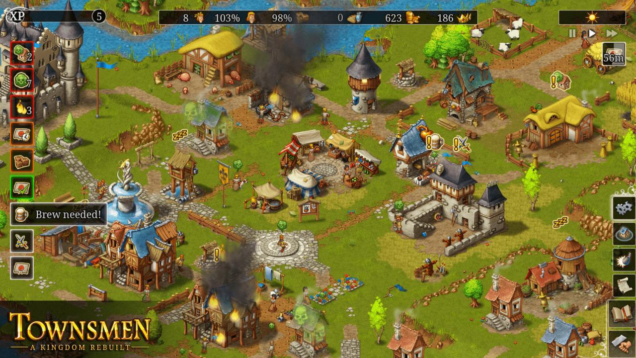 Townsmen - A Kingdom Rebuilt EU PS4 CD Key