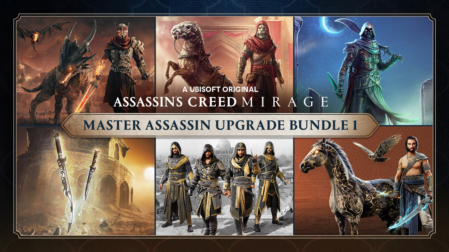 Assassin's Creed Mirage - Master Assassin Upgrade Bundle 1 DLC EU XBOX One / Xbox Series X|S CD Key