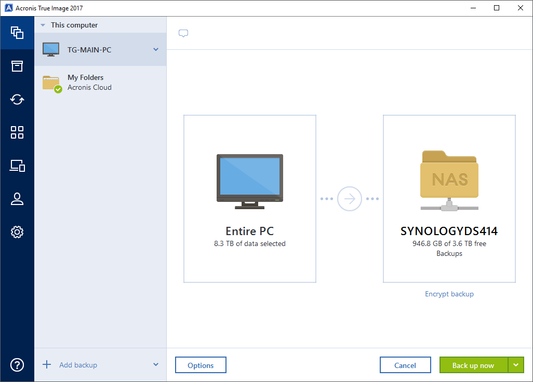 Acronis True Image 2017 Key (Lifetime / 1 Device)