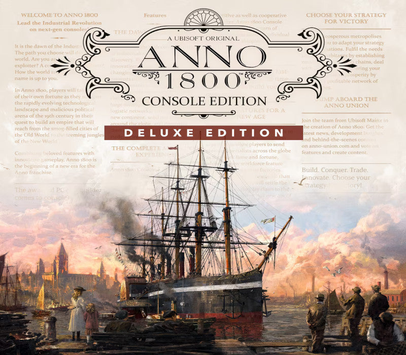 Anno 1800 Console Edition: Deluxe EU Xbox Series X|S CD Key | PlayNate