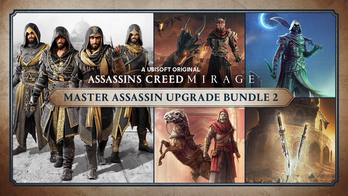 Assassin's Creed Mirage - Master Assassin Upgrade Bundle 2 DLC EU XBOX One / Xbox Series X|S CD Key | PlayNate