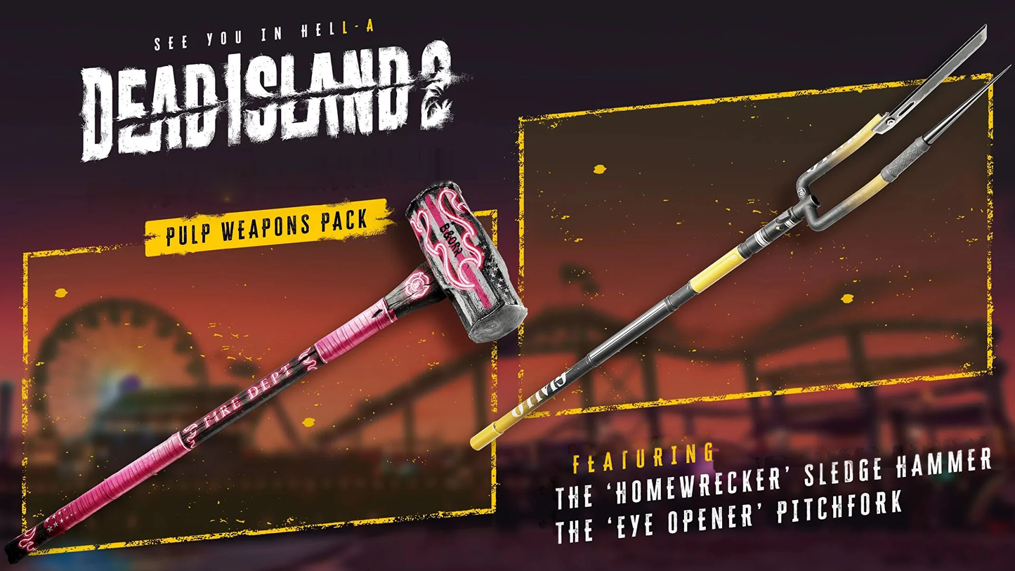 Dead Island 2 - Pulp Weapons Pack DLC EU Epic Games CD Key