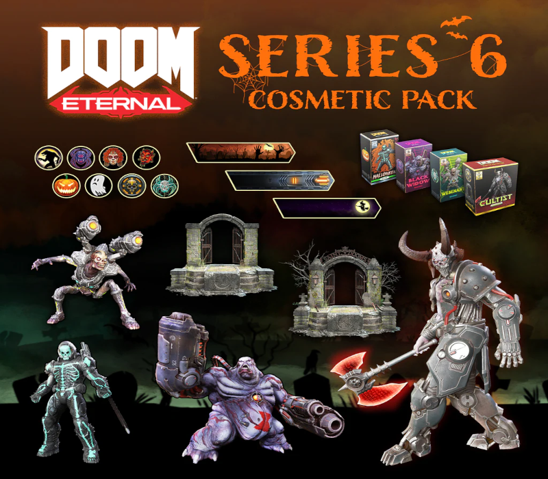 DOOM Eternal - Series Six Cosmetic Pack DLC EU Nintendo Switch CD Key | PlayNate