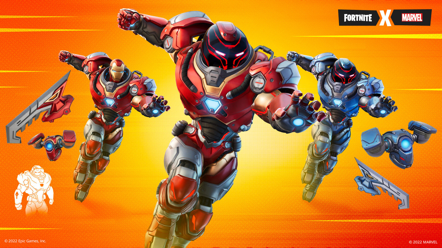 Fortnite -  Iron Man Zero Skin Collection DLC PC Epic Games CD Key