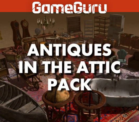 GameGuru - Antiques In The Attic Pack DLC EU Steam CD Key | PlayNate