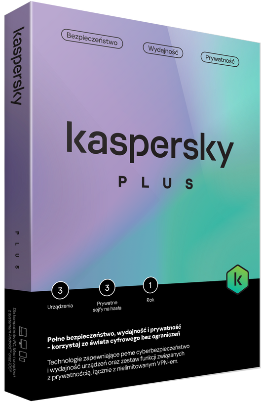 Kaspersky Plus 1 PC 1 Year EUROPE