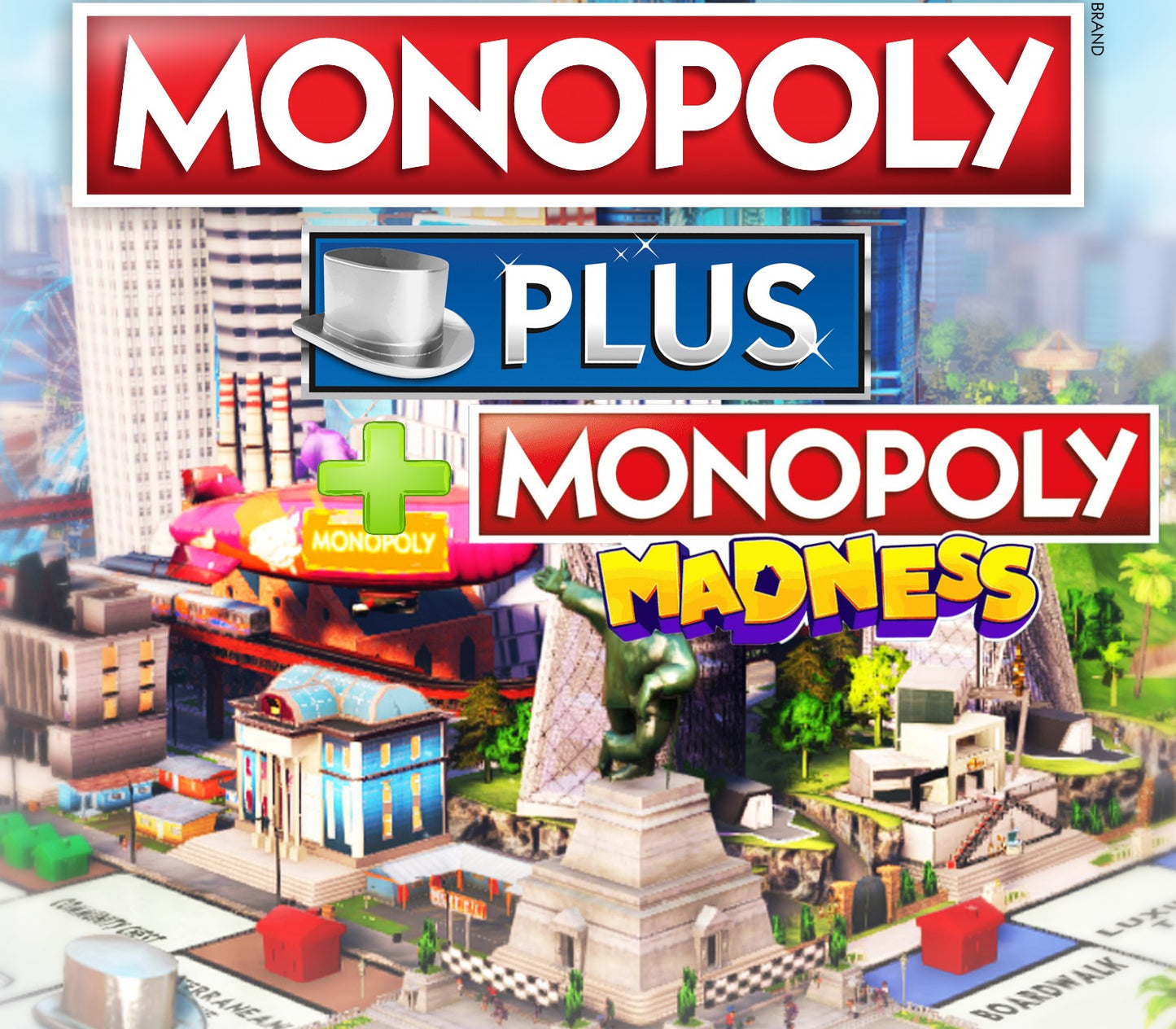 MONOPOLY PLUS + MONOPOLY Madness Bundle EU PC Ubisoft Connect CD Key | PlayNate