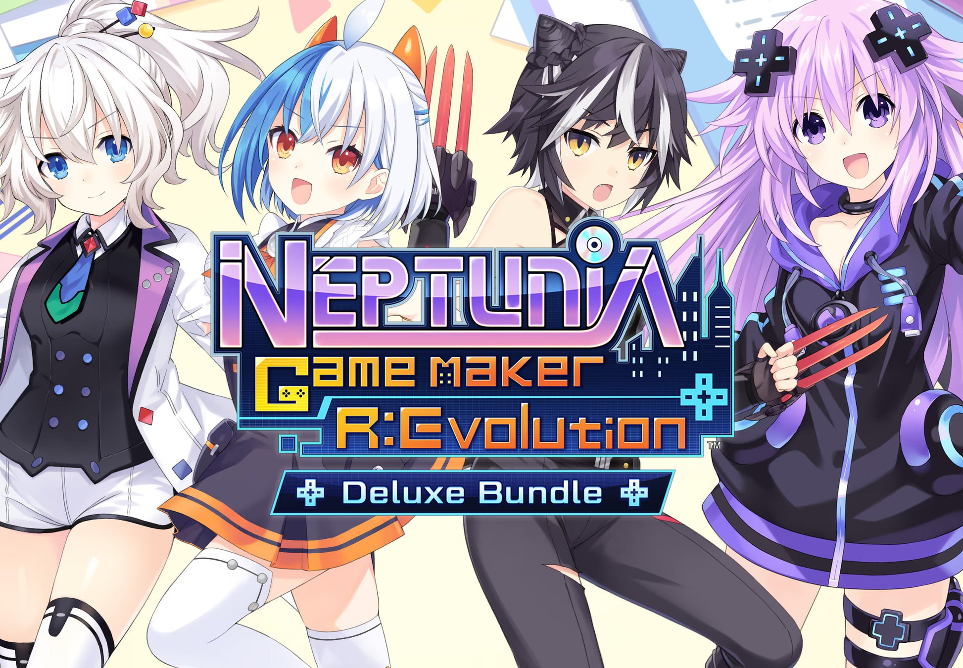 Neptunia Game Maker R:Evolution Deluxe Bundle EU (without DE/NL/PL/AT) PS5 CD Key | PlayNate