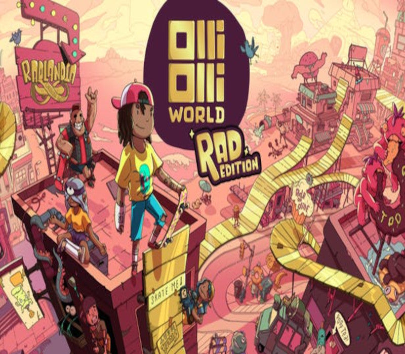 OlliOlli World: Rad Edition EU Nintendo Switch CD Key | PlayNate