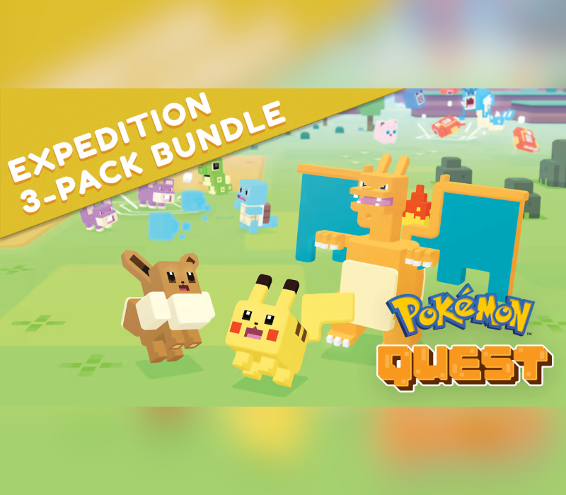 Pokemon Quest - Expedition 3-Pack DLC EU Nintendo Switch CD Key | PlayNate