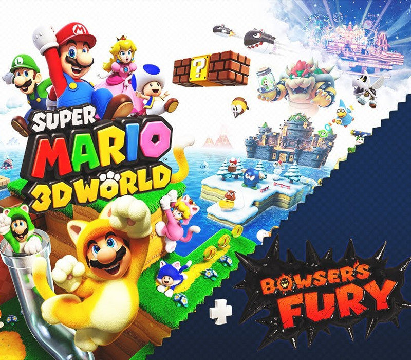 Super Mario 3D World + Bowser’s Fury US Nintendo Switch CD Key | PlayNate