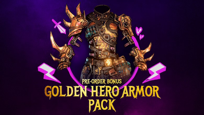 Tiny Tina's Wonderlands - Golden Hero Armor Pack Epic Games CD Key