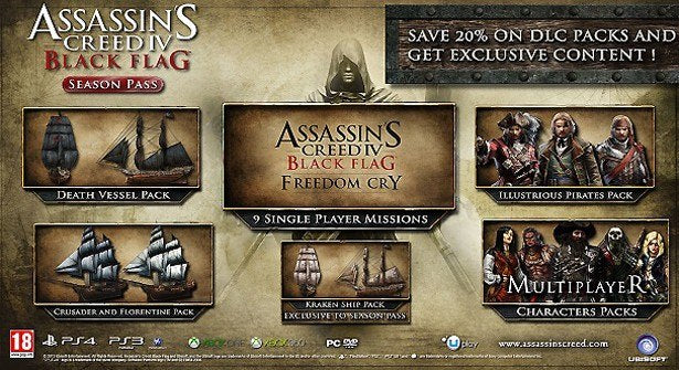 Assassin’s Creed IV Black Flag - Season Pass Ubisoft Connect CD Key | PlayNate