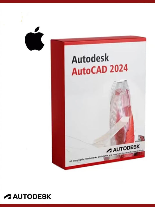 Autodesk AutoCAD 2024 - 1 Device, 1 Year MAC Key GLOBAL