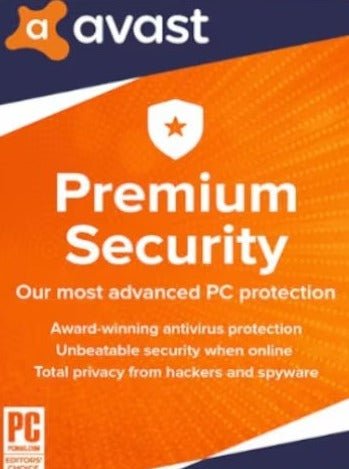 Avast Premium Security 1 Device, 1 Year GLOBAL - PlayNate