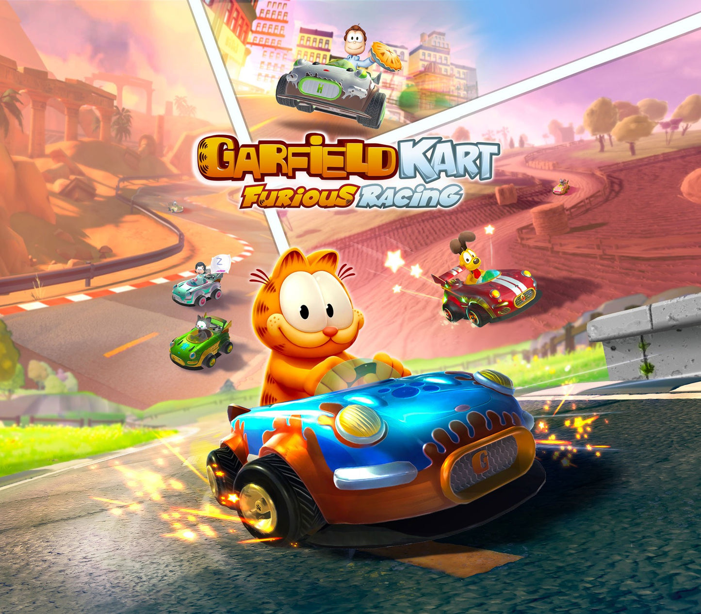 Garfield Kart Furious Racing EU Nintendo Switch CD Key | PlayNate