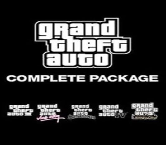 Grand Theft Auto Complete Package Steam CD Key | PlayNate