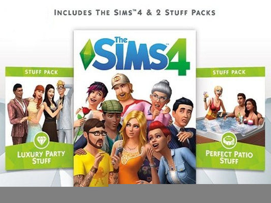 The Sims 4 + Luxury Party + Perfect Patio Stuff Origin CD Key | PlayNate