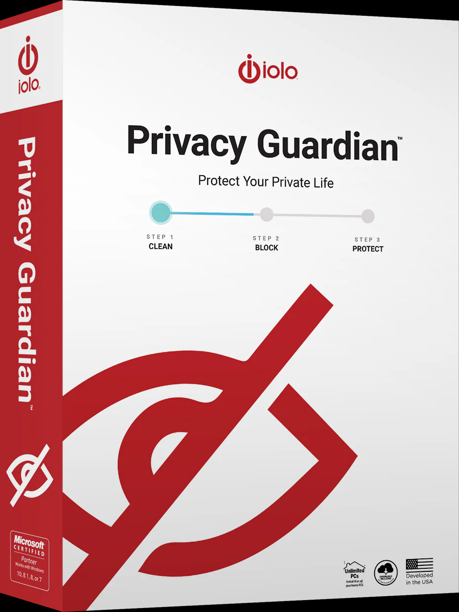 iolo Privacy Guardian - 1 Device, 1 Year PC Key GLOBAL