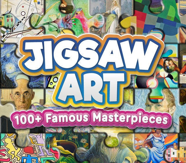 Jigsaw Art: 100+ Famous Masterpieces EU Nintendo Switch CD Key | PlayNate