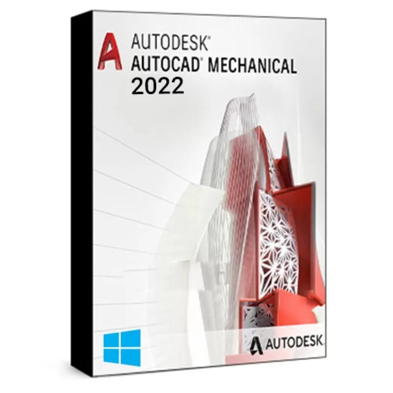 Autodesk AutoCAD Mechanical 2022 - 1 Device, 1 Year PC - PlayNate