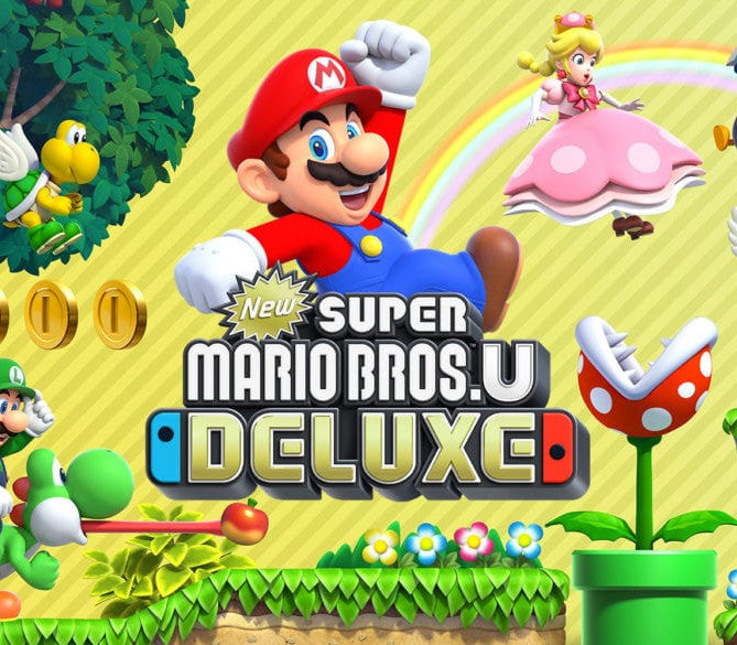 New Super Mario Bros U Deluxe EU Nintendo Switch CD Key | PlayNate