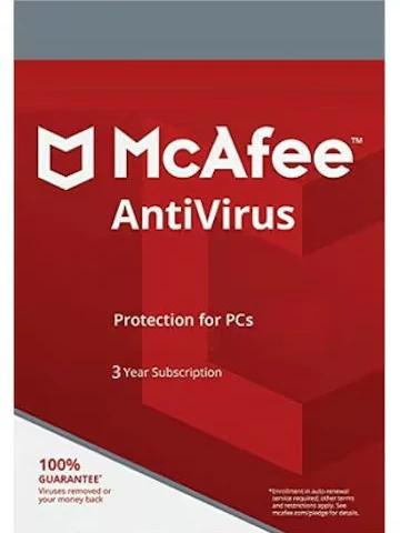 McAfee AntiVirus 1 Device 3 Years