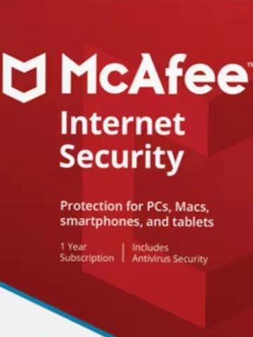 McAfee Internet Security 10 Devices 1 Year