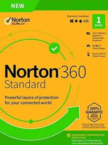 Norton 360 Standard 1 Device, 1 Year