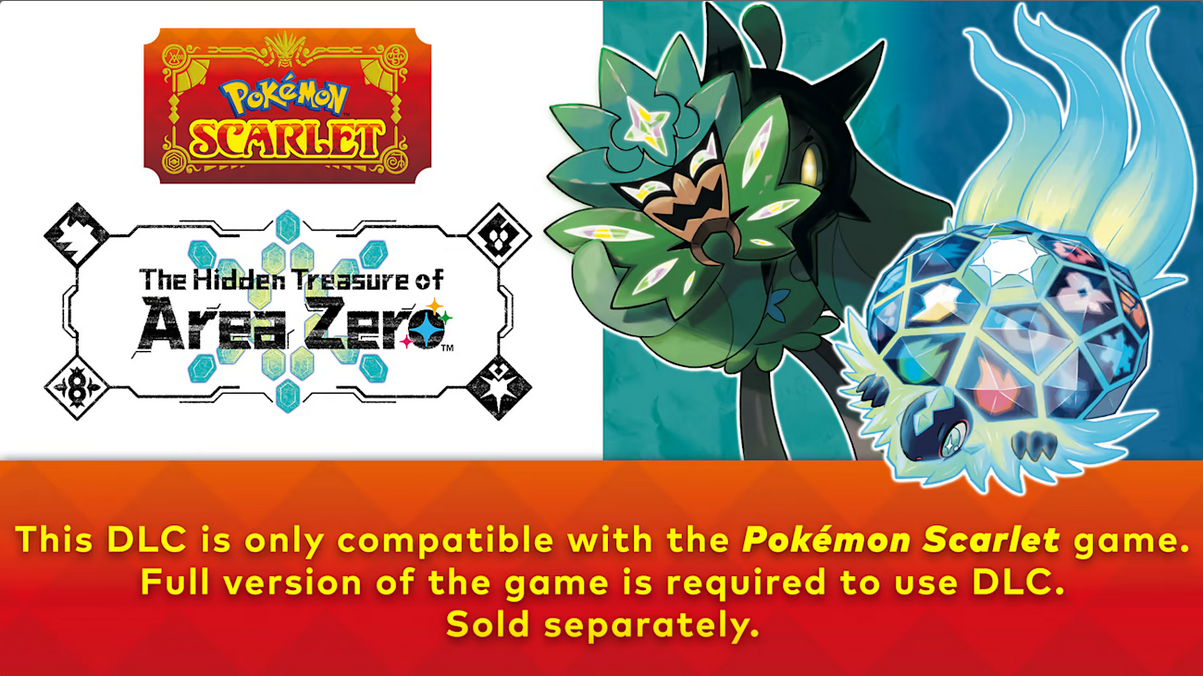 Pokemon Scarlet - The Hidden Treasure of Area Zero EU Nintendo Switch CD Key | PlayNate