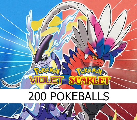 Pokemon Scarlet & Violet - 200 Pokeballs DLC US Nintendo Switch CD Key | PlayNate