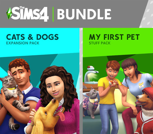 The Sims 4 - Cats & Dogs + My First Pet Stuff DLC EU Xbox One CD Key