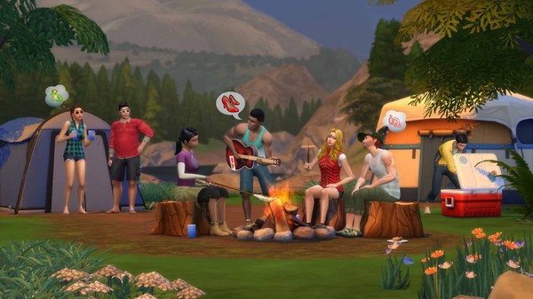 The Sims 4 Bundle Pack: Outdoor Retreat and Cool Kitchen Stuff DLCs Origin CD Key | PlayNate