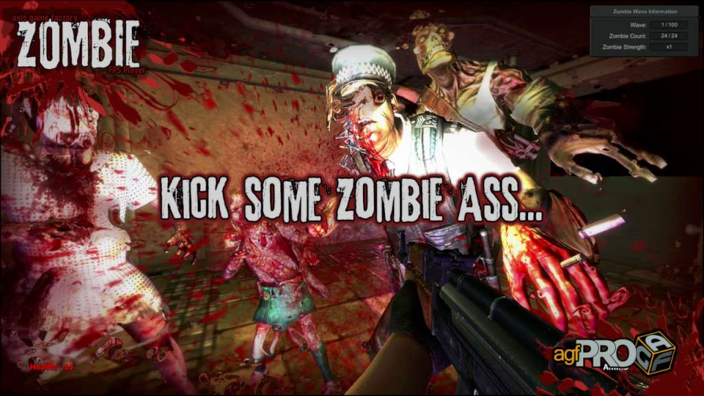 Axis Game Factory's AGFPRO + Zombie FPS Player Steam Gift | PlayNate