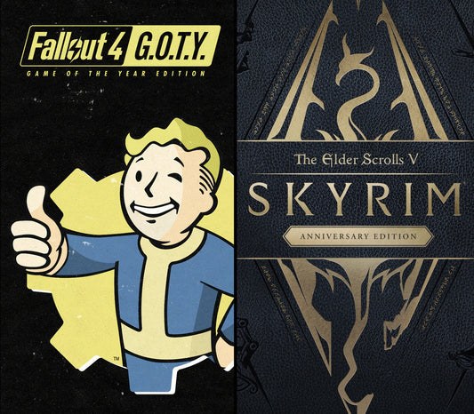 The Elder Scrolls V: Skyrim Anniversary Edition + Fallout 4 G.O.T.Y. EU XBOX One CD Key