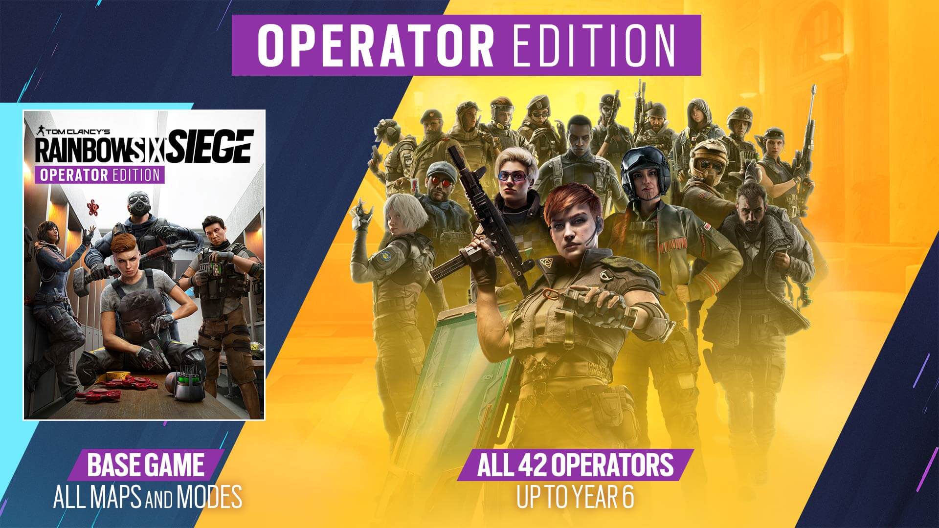 Tom Clancy's Rainbow Six Siege Year 8 Operator Edition EU Ubisoft Connect CD Key | PlayNate