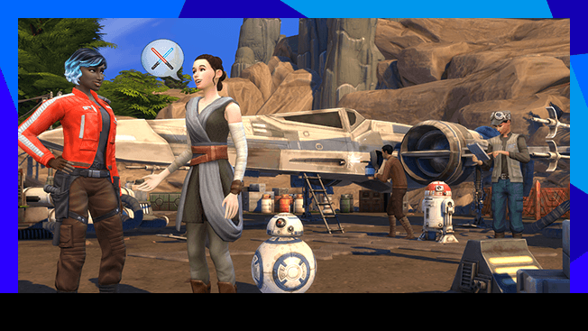 ﻿The Sims 4 + Star Wars: Journey to Batuu DLC Bundle Origin CD Key